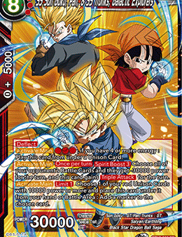 SS Son Goku, Pan, & SS Trunks, Galactic Explorers (BT17-009) [Ultimate Squad] Online