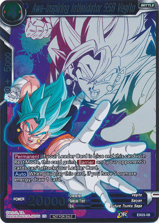 Awe-Inspiring Intimidator SSB Vegito (Event Pack 4) (EX03-08) [Promotion Cards] Hot on Sale