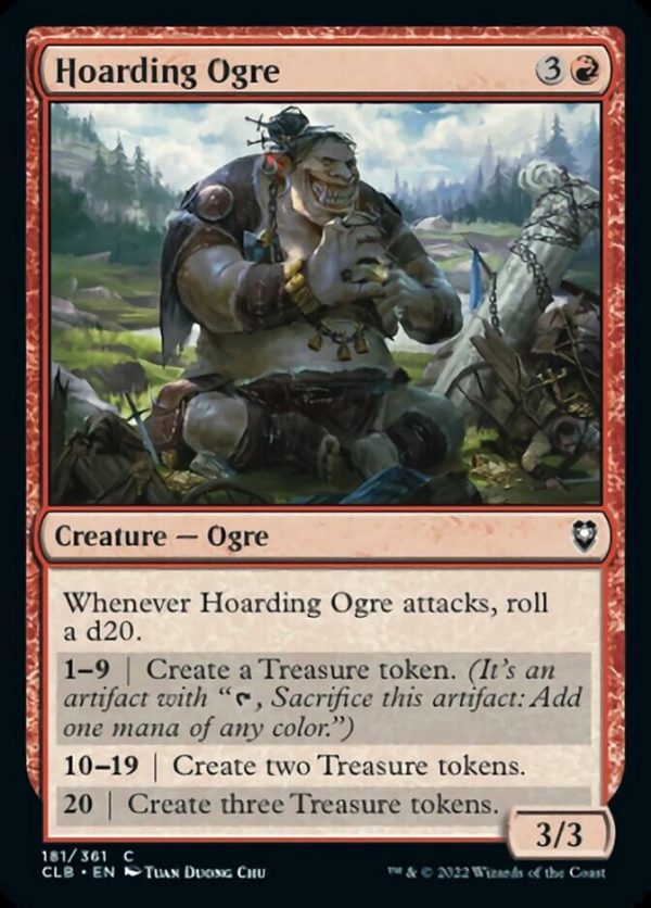 Hoarding Ogre [Commander Legends: Battle for Baldur s Gate] Cheap