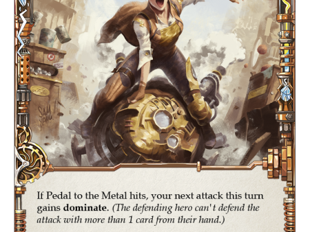 Pedal to the Metal (Yellow) [1HP197] Sale