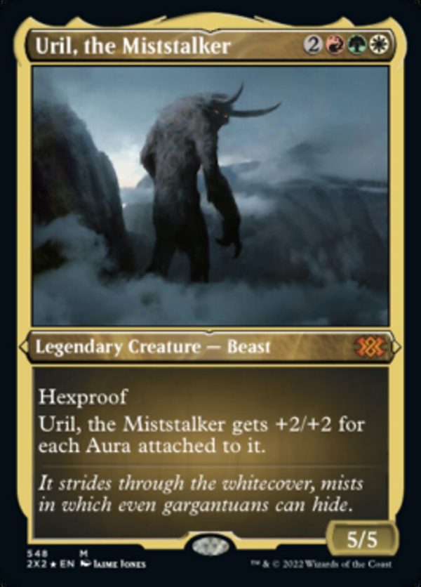 Uril, the Miststalker (Foil Etched) [Double Masters 2022] Hot on Sale