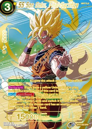 SS Son Goku, Final Sacrifice (SPR) (BT17-093) [Ultimate Squad] Discount