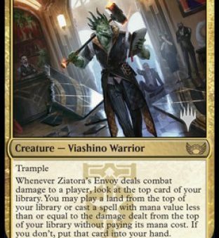 Ziatora s Envoy (Promo Pack) [Streets of New Capenna Promos] For Discount