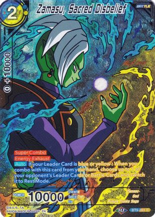 Zamasu, Sacred Disbelief (BT9-091) [Collector s Selection Vol. 2] Discount