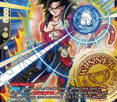 SS4 Son Goku, Beyond All Limits (Alternate Art Set 2021 Vol. 3) (P-262) [Tournament Promotion Cards] Supply