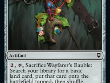 Wayfarer s Bauble [Commander Legends: Battle for Baldur s Gate] Sale