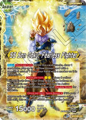 Son Goku    SS Son Goku, Fearless Fighter (BT17-081) [Ultimate Squad] on Sale