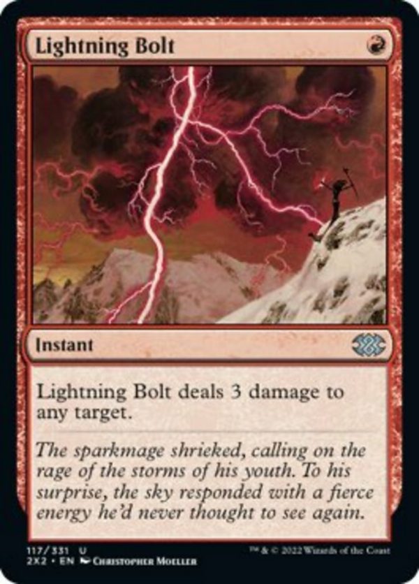 Lightning Bolt [Double Masters 2022] Discount