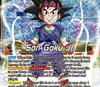 Son Goku Jr.    SS Son Goku Jr., Scion of the Lineage (P-290) [Promotion Cards] Supply