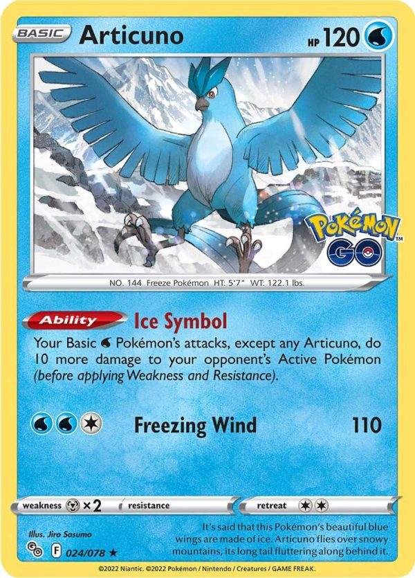 Articuno (024 078) [Pokémon GO] Sale