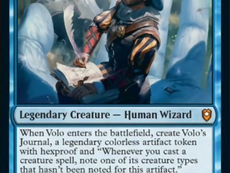 Volo, Itinerant Scholar [Commander Legends: Battle for Baldur s Gate] Online