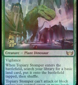 Topiary Stomper [Streets of New Capenna Prerelease Promos] Supply