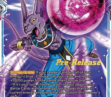 Realm of the Gods - Beerus Destroys (BT16-045) [Realm of the Gods Prerelease Promos] Discount