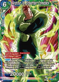 Android 16, Steadfast Comeback (EB1-64) [Battle Evolution Booster] Fashion