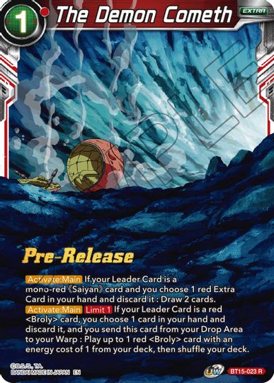 The Demon Cometh (BT15-023) [Saiyan Showdown Prerelease Promos] Cheap