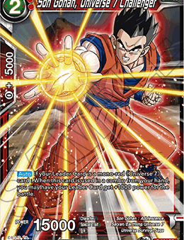 Son Gohan, Universe 7 Challenger (Unison Warrior Series Boost Tournament Pack Vol. 7) (P-364) [Tournament Promotion Cards] For Sale