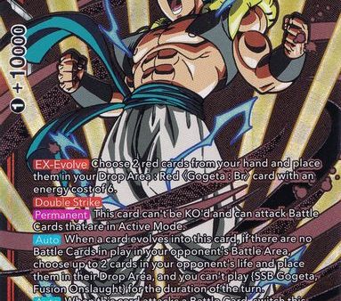 SSB Gogeta, Fusion Onslaught (Collector s Selection Vol. 1) (BT6-014) [Promotion Cards] Hot on Sale