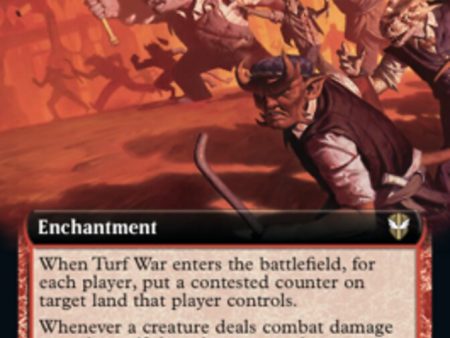 Turf War (Extended Art) [Streets of New Capenna Commander] Discount