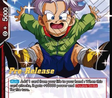 Trunks, Journey s Beginning (BT15-013) [Saiyan Showdown Prerelease Promos] Online now