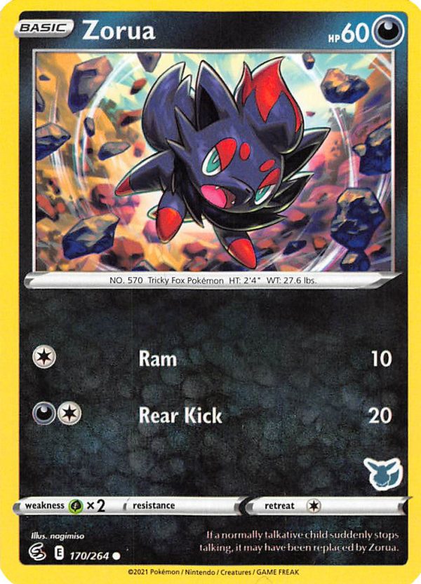 Zorua (170 264) (Eevee Deck) [Battle Academy 2022] For Discount