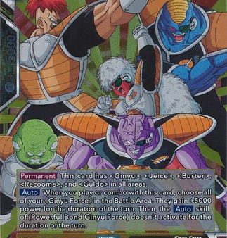 Powerful Bond Ginyu Force (P-024) [Promotion Cards] Sale