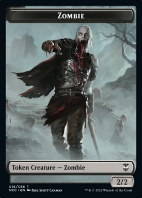 Zombie    Goat Double-Sided Token [Streets of New Capenna Commander Tokens] For Discount