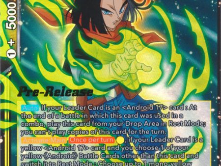 Android 17, Sibling Strike (BT13-109) [Supreme Rivalry Prerelease Promos] Fashion