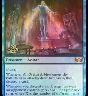 All-Seeing Arbiter [Streets of New Capenna Prerelease Promos] For Sale