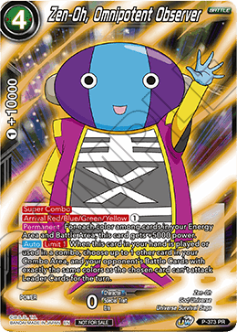 Zen-Oh, Omnipotent Observer (Unison Warrior Series Boost Tournament Pack Vol. 7) (P-373) [Tournament Promotion Cards] Discount