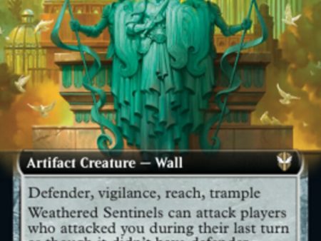 Weathered Sentinels (Extended Art) [Streets of New Capenna Commander] Discount