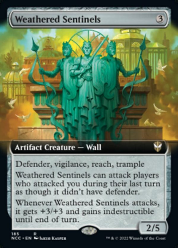 Weathered Sentinels (Extended Art) [Streets of New Capenna Commander] Discount