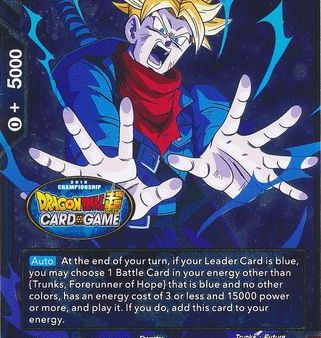 Trunks, Forerunner of Hope (Championship Final 2019) (P-139) [Tournament Promotion Cards] Hot on Sale