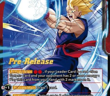 SS Son Gohan, Kamehameha Miracle (BT15-003) [Saiyan Showdown Prerelease Promos] Online now