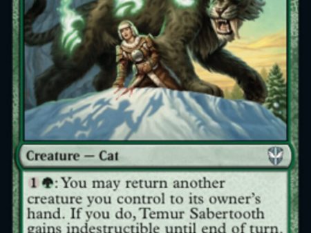 Temur Sabertooth [Streets of New Capenna Commander] For Sale