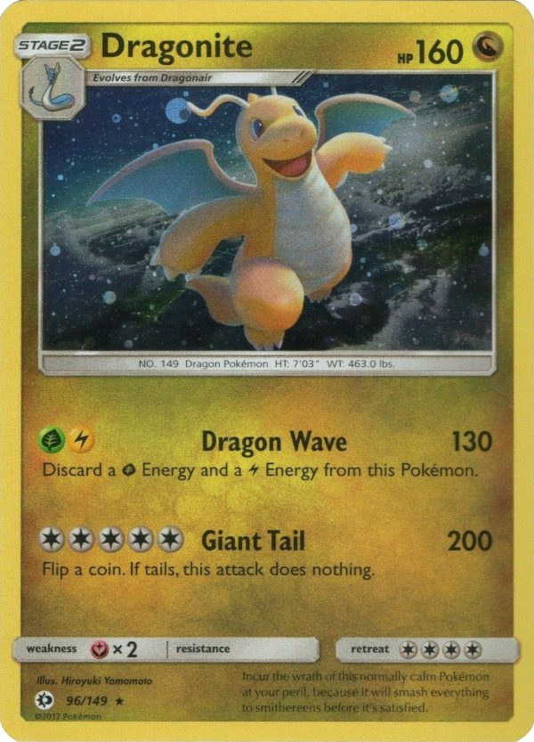 Dragonite (96 149) (Cosmos Holo) [Sun & Moon: Base Set] Online