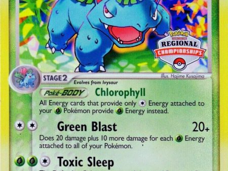 Venusaur (28 100) (Regional Championship Promo) [EX: Crystal Guardians] Online Hot Sale