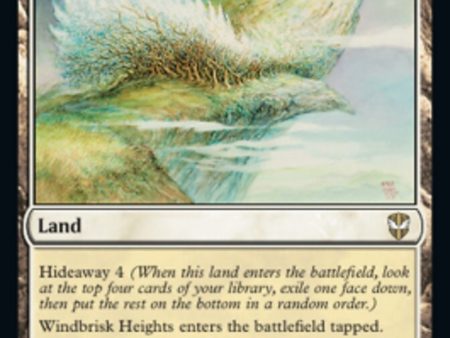 Windbrisk Heights [Streets of New Capenna Commander] Discount