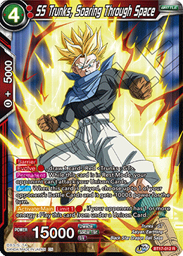 SS Trunks, Soaring Through Space (BT17-012) [Ultimate Squad] on Sale