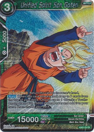 Unified Spirit Son Goten (Foil) (EX01-05) [Mighty Heroes] Online Sale