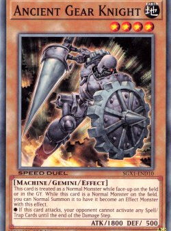 Ancient Gear Knight [SGX1-END10] Common For Discount