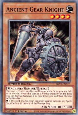 Ancient Gear Knight [SGX1-END10] Common For Discount