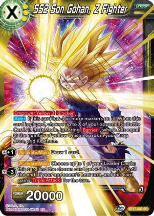 SS2 Son Gohan, Z Fighter (BT17-083) [Ultimate Squad] on Sale