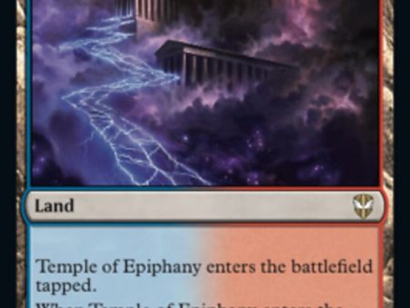 Temple of Epiphany [Streets of New Capenna Commander] Online Sale