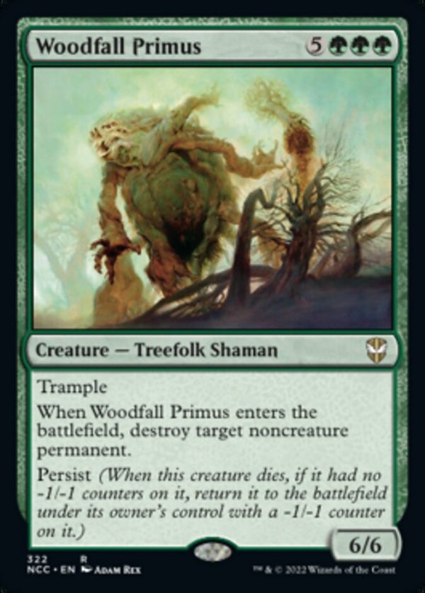 Woodfall Primus [Streets of New Capenna Commander] on Sale