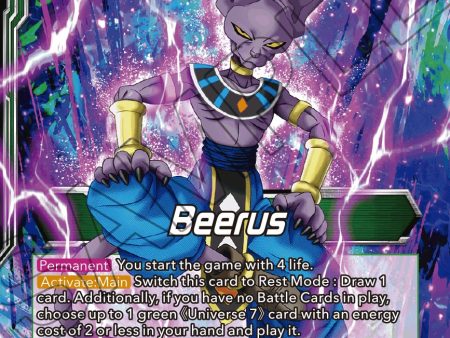 Beerus    Beerus, Victory at All Costs (BT16-046) [Realm of the Gods Prerelease Promos] Online