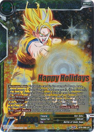 Son Goku, the Path to Godhood (Gift Box 2019) (BT8-068) [Promotion Cards] Discount