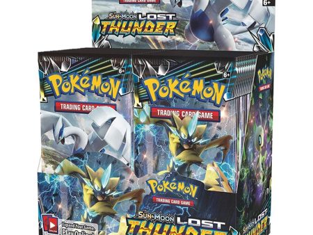 Sun & Moon: Lost Thunder - Booster Box Hot on Sale