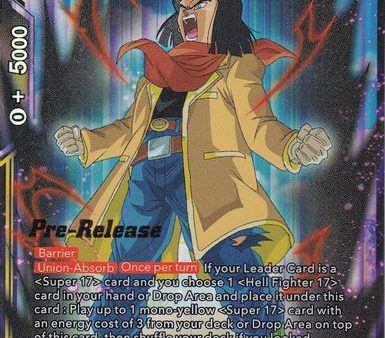 Android 17, Conceding to Union (BT14-107) [Cross Spirits Prerelease Promos] on Sale