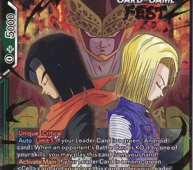 Android 17 & Android 18, Absorption Imminent (Card Game Fest 2022) (EX20-04) [Tournament Promotion Cards] For Sale