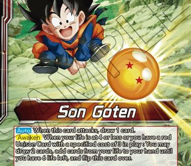 Son Goten    SS Son Goten, Kamehameha Miracle (BT15-001) [Saiyan Showdown Prerelease Promos] For Discount